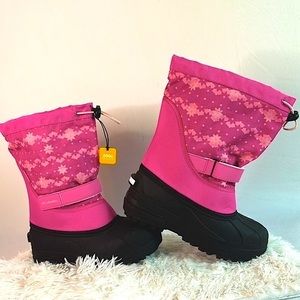 🆕 Columbia Big Girls Powderbug Plus II Waterproof Insulated Winter Snow Boots
